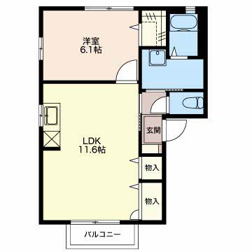 ヴィルヌーブ清水 C101号-4