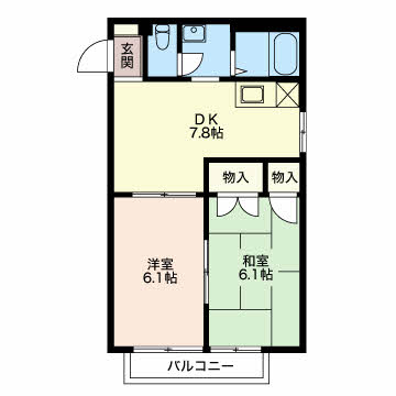 フレグランス馬見塚1番館 A101号-16