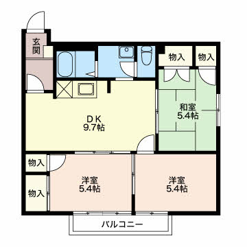 フレグランス馬見塚１番館A203-2