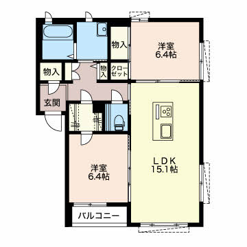 シャーメゾン笹口0202-2