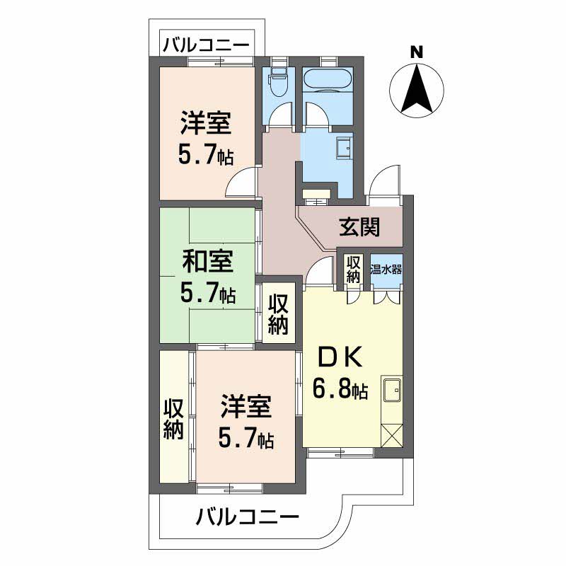 菊園ハイツ 003B号-15