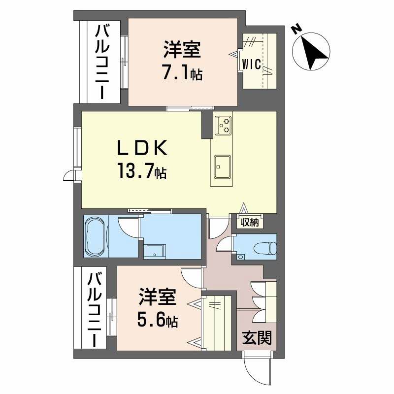 クレールコート安城 0302号-14