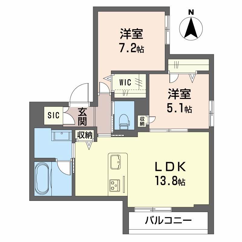 クレスティーク福住 0201号-15