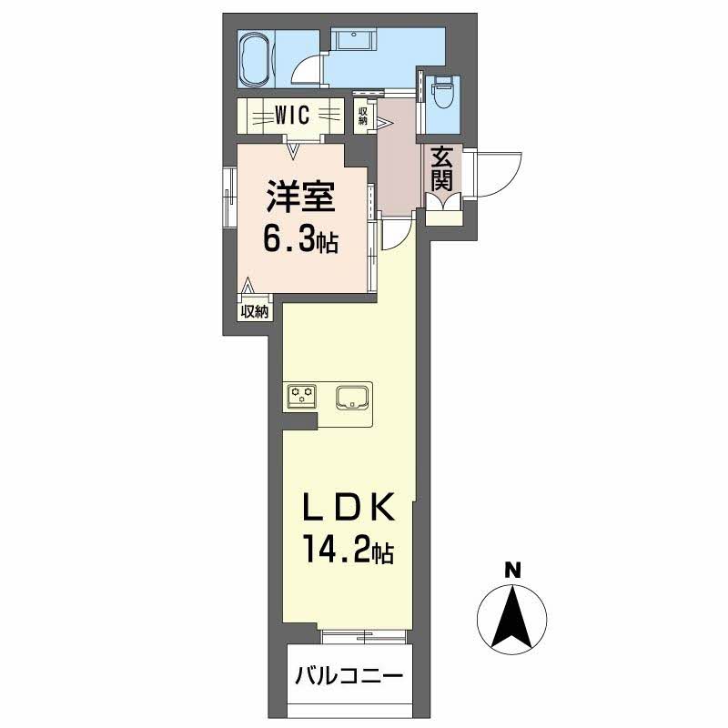 クレスティーク福住 0203号-16