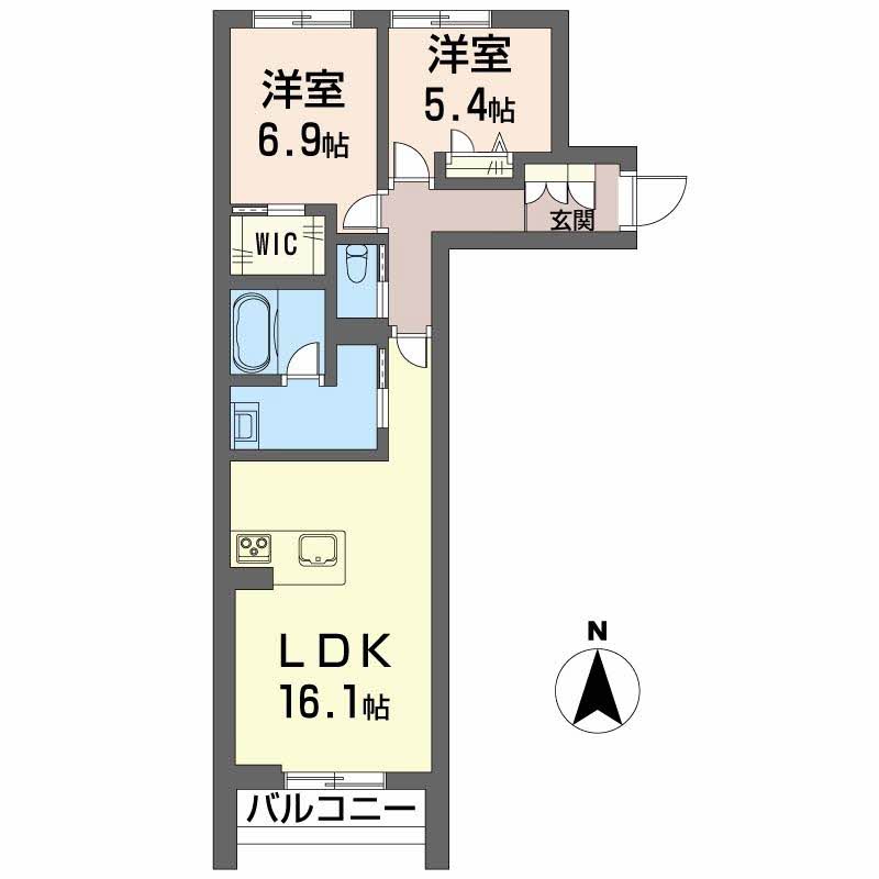 シャーメゾン妻科の杜 0201号-15