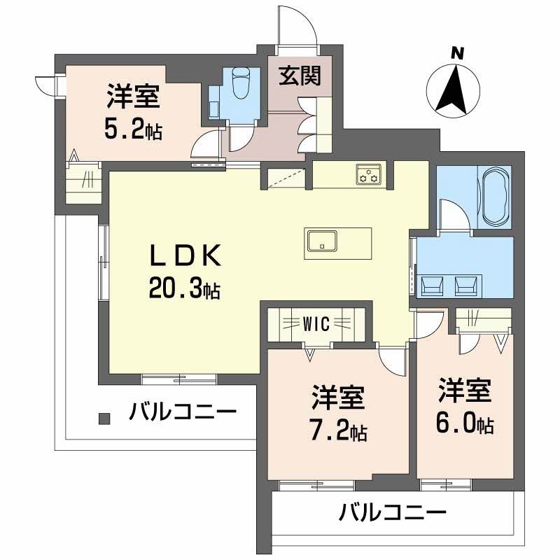 シャーメゾン瑞穂通0202-2
