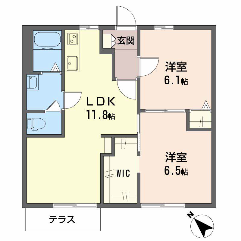 ハイツリバティー B105号-14