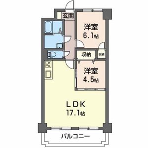 ファミール六番 0402号室