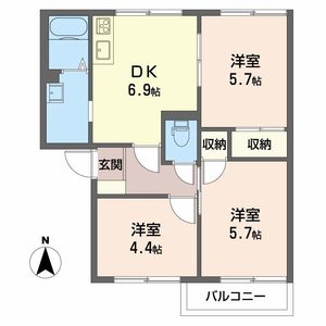 フレグランス江南 B202号-16