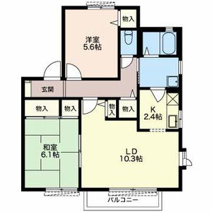 ディアス　ライラックガーデン D101号室