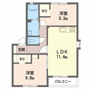 ディアスとなみⅡ B123号室