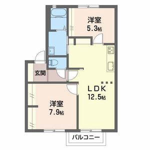 ディアスとなみⅡ A221号室