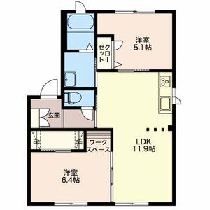 ディアスとなみⅡ D131号室