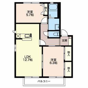 フォンティーヌ今泉 A202号-2