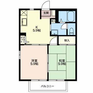 クレール八穂 A202号室