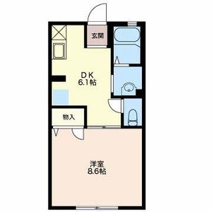 ホワイトスクエアⅡ 0107号室