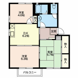 フレグランスパルファンⅡ C202号室