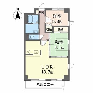 エミネンス名西 0205号室