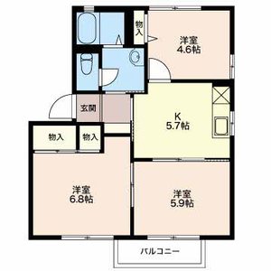 エクセルハイツ横浜ⅡＢ 0103号室