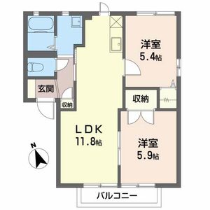 フォーレス宇佐美 0202号室