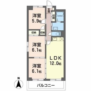 グレース名西 0203号室