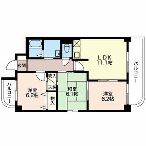 ベルドミール吉根 A207号室
