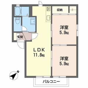 プリマヴェラ B102号室