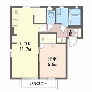 フレグランス四季 B101号室