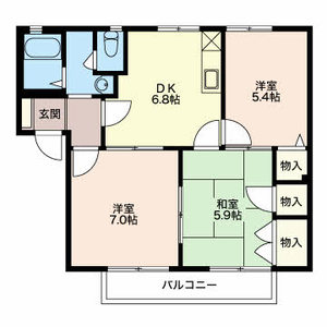 フレグランス富士見 A202号室
