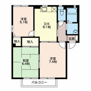 フレグランスやまと E101号室