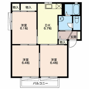 ペイサージュ稲熊 0203号室
