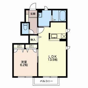 グランドゥールＷＡＫＯＵ B106号室