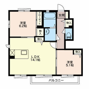 Ｐｉｎｅ富塚Ⅱ 0102号室