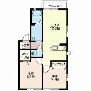 ＡＲＣ荻野 A201号室