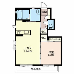 コンフォール新加納 B102号室