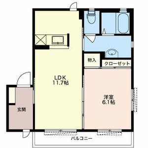 クレール東田Ｃ 0101号室