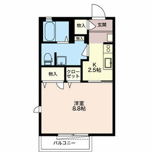 グリーンタウン A105号室