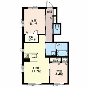 クレセール船越 0102号室