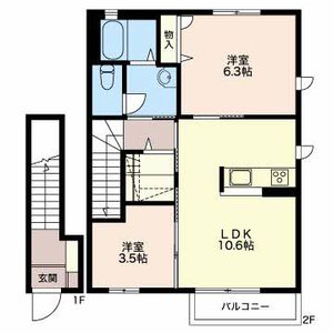 ハッピー８ C201号室