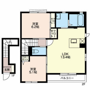 フレグランスＭ　Ｄ 0202号室