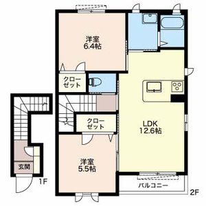 シャンテソラーレ A205号室
