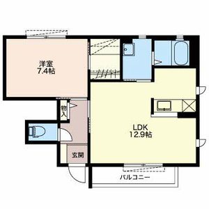 エクレール富士 A102号室