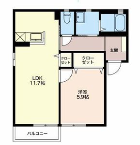 シャーメゾン　シーマウス A101号室
