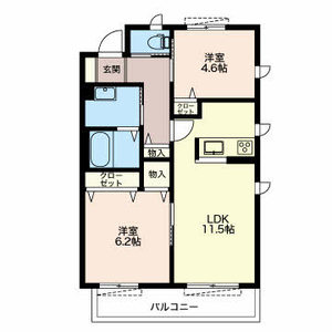 ラフィギェ A201号室