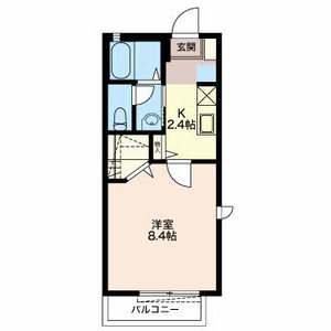 シャーメゾン浄水Ⅱ 0201号室