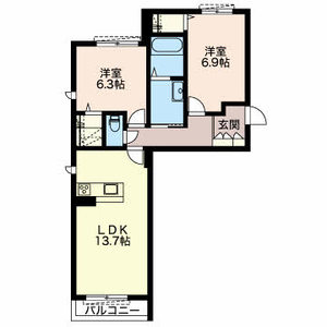 リバーパーク参番館 0105号室