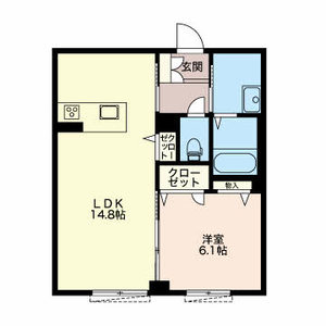 Ａｌｆｌａｔ　Ｎａｋａｇａｗａ 0103号室