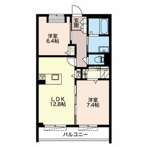 メルベーユ中郷 0203号-2