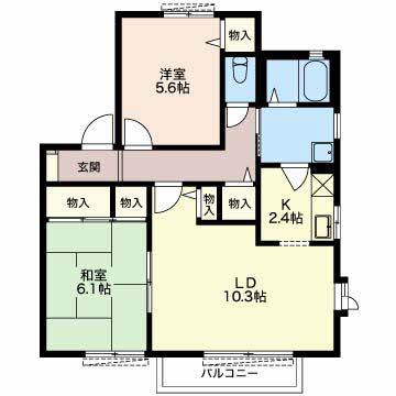 ディアス　ライラックガーデン D101号-12