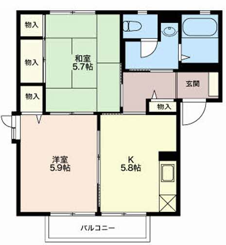 フレグランス一由Ⅱ B101号-14